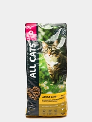 Корм для кошек премиум класса с курицей All Cats, 2.4 кг