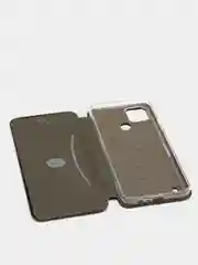 Черный чехол книжка для Realme C21Y, C25Y