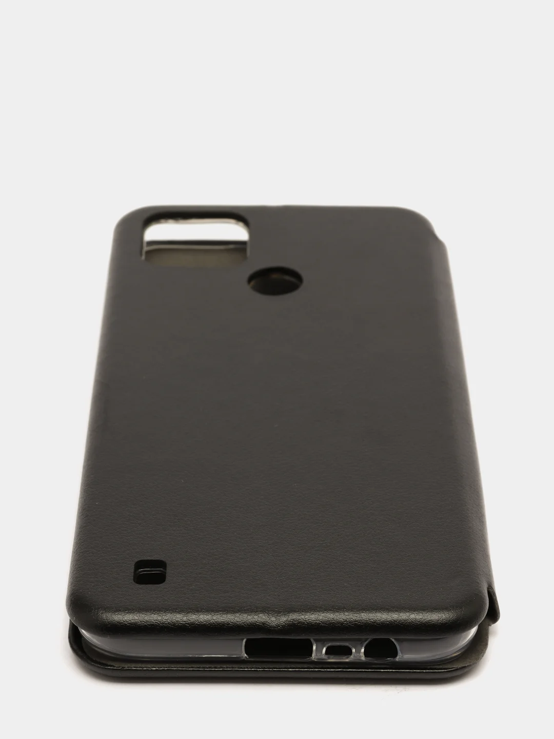 Черный чехол книжка для Realme C21Y, C25Y
