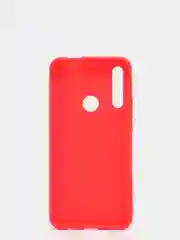 Красный чехол для Honor 10 Lite, Huawei P Smart 2019 силиконовый цветной матовый, накладка