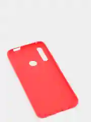 Красный чехол для Honor 10 Lite, Huawei P Smart 2019 силиконовый цветной матовый, накладка
