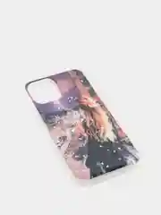Тёмно-бирюзовый чехол iPhone 12 / 12 Pro, 12 Pro Max, 12 Mini чехол силиконовый с рисунком