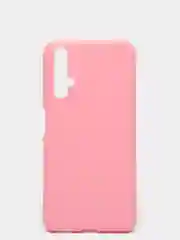 Розовый чехол Honor 20 / Huawei Nova 5T, силиконовый