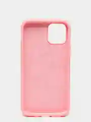 Розовый чехол для iPhone 11 Pro 5.8" Silicone Case, закрытый низ с логотипом