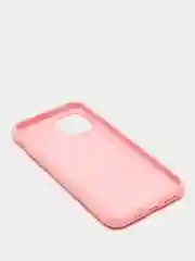 Розовый чехол для iPhone 11 Pro 5.8" Silicone Case, закрытый низ с логотипом