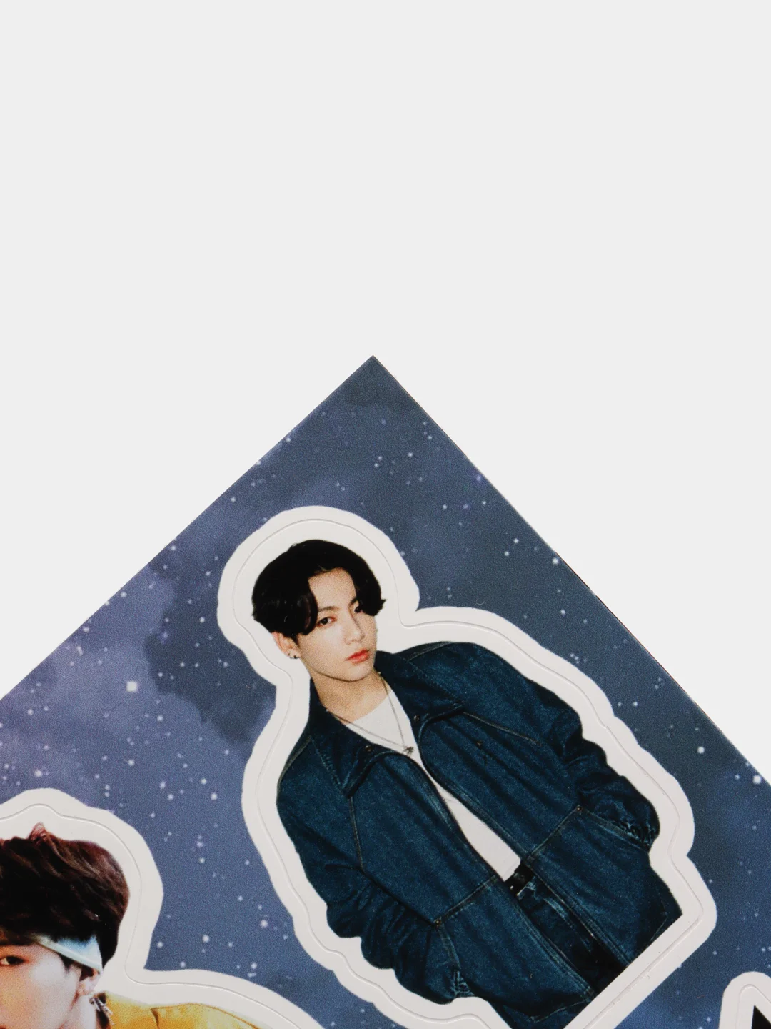 Синий стикеры "BTS", А5