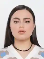 Черный чокер - цепочка на резинке 40 см HANDE MADE
