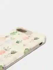 Белый кожаный чехол для