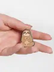 Брошь-значок с раскраской-антистрессом