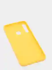Желтый чехол для Honor 9C, Huawei P40 Lite E силиконовый цветной матовый, накладка