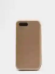 Золотой чехол-книжка Huawei Honor 10 (Хуавей Хонор 10)