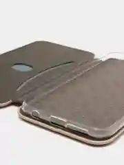 Золотой чехол-книжка Huawei Honor 10 (Хуавей Хонор 10)
