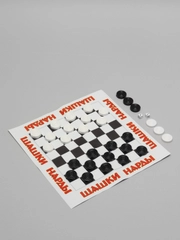 Игра настольная "Шашки и Нарды", эконом