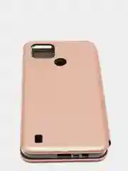 Розовый чехол-книжка для Realme C21 2021