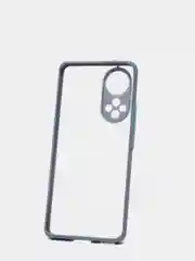 Небесно-голубой чехол для Honor 50 и Huawei Nova 9, пластиковый, матовый, с цветными кнопками
