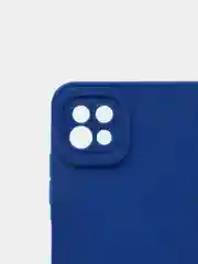 Синий чехол для Samsung Galaxy A22s, A22 5G, силиконовый