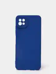 Синий чехол для Samsung Galaxy A22s, A22 5G, силиконовый