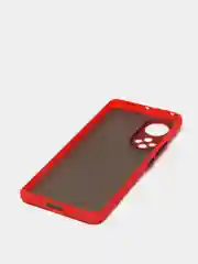 Красный чехол для Honor 50 и Huawei Nova 9, пластиковый, матовый, с цветными кнопками