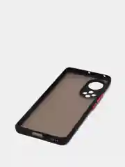 Черный чехол для Honor 50 и Huawei Nova 9, пластиковый, матовый, с цветными кнопками