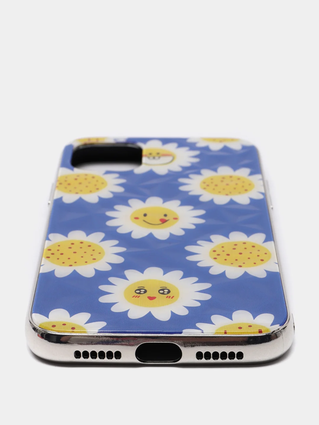 Индиго чехол iPhone 11, из оргстекла