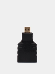 Переходник microHDMI штекер - HDMI гнездо Perfeo A7003