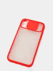 Красный чехол для Айфон iPhone 11 Pro, Max 12, 13 mini, 14 Plus, 15 с защитой для камеры
