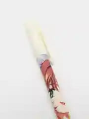 Серебряный ручка гелевая, с персонажами из мультфильма