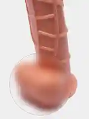 Фаллоимитатор силиконовый, реалистичный, на присоске