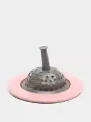 Розовый силиконовый фильтр для раковины