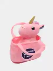 Конфетный мягка игрушка "Единорог в сумочке", музыкальный