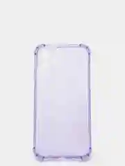 Фиолетовый противоударный чехол для iPhone 11, 12, 13, 13 Pro защита камеры, прозрачный, неоновый