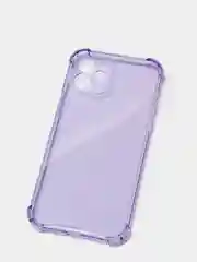 Фиолетовый противоударный чехол для iPhone 11, 12, 13, 13 Pro защита камеры, прозрачный, неоновый