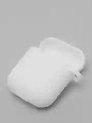 Белый силиконовый чехол для AirPods 1 и AirPods 2