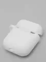 Белый силиконовый чехол для AirPods 1 и AirPods 2