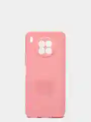 Розовый чехол для Honor 50 Lite, Huawei Nova 8i, силиконовый