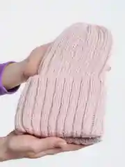 Конфетный шапка женская "Тыковка", осень-зима, 2*2