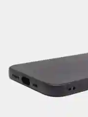 Чехол для iPhone 13 / 13PRO / 13PROMAX с защитой камеры, карбон , черный
