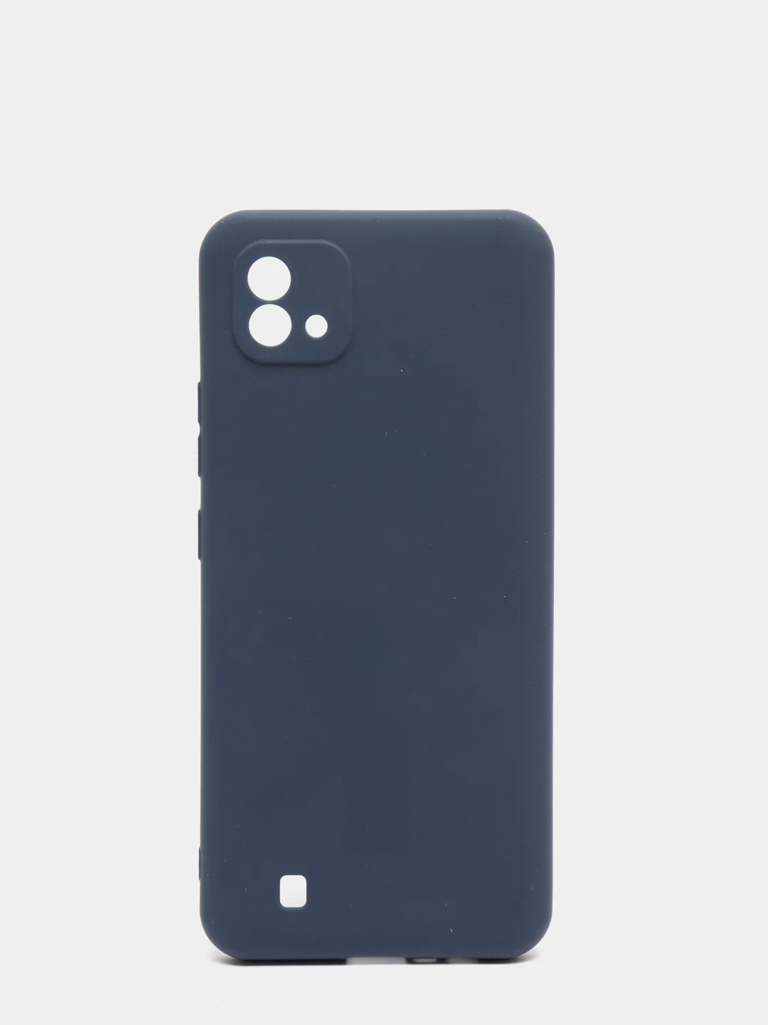 Серый чехол мягкий накладка для Realme C21, C11, C15, C3, C20, 8