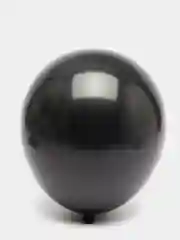 Шар воздушный чёрный, 10 штук, 30 см