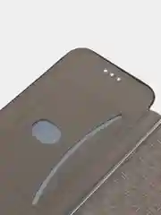 Черный чехол-книжка для Honor 8S / 8S Prime / Huawei Y5 2019, Хонор 8С, 8С Прайм, Хуавей У5 2019