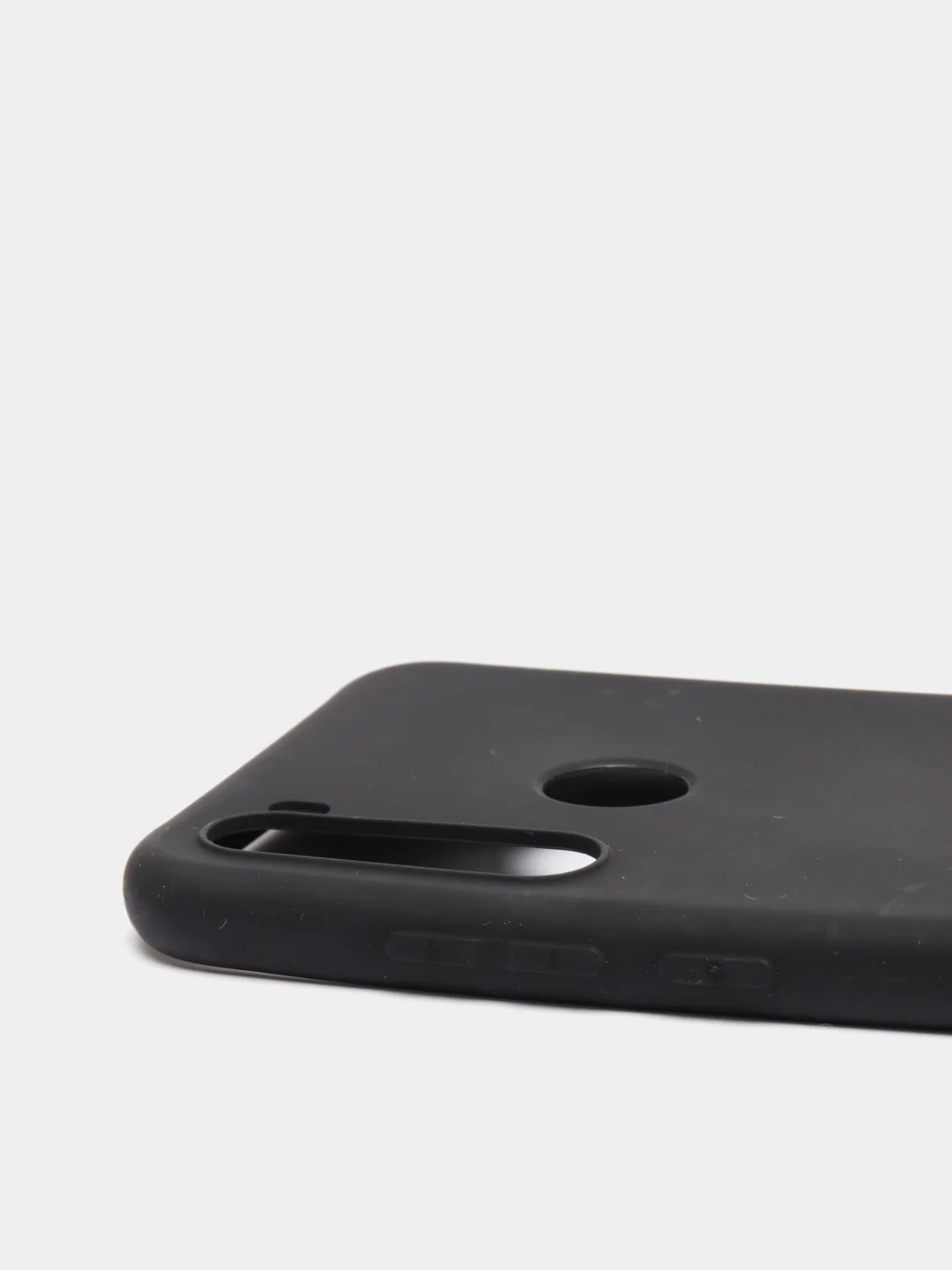 Чехол для Xiaomi Redmi Note 8 силиконовый черный