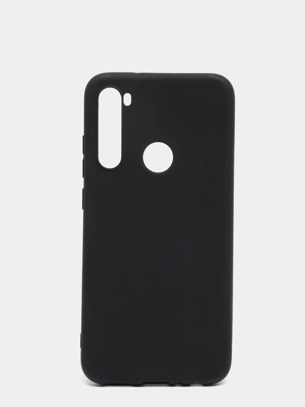 Чехол для Xiaomi Redmi Note 8 силиконовый черный
