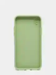 Лесной зеленый чехол iPhone X / Xs силиконовый с закрывающейся камерой