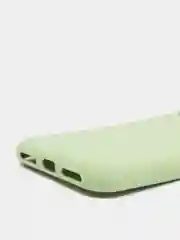 Лесной зеленый чехол iPhone X / Xs силиконовый с закрывающейся камерой