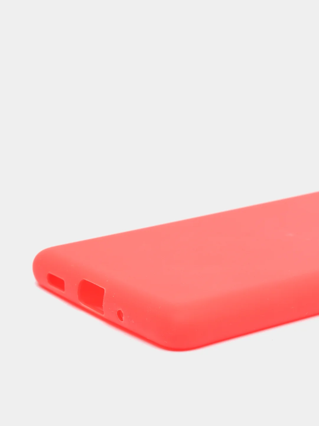Красный чехол на Samsung Galaxy S20 FE / Самсунг Галакси С20 ФЕ, Fan Edition, силиконовый, цветной
