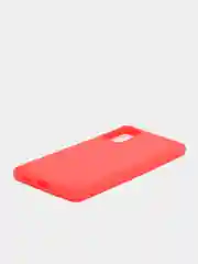Красный чехол на Samsung Galaxy S20 FE / Самсунг Галакси С20 ФЕ, Fan Edition, силиконовый, цветной