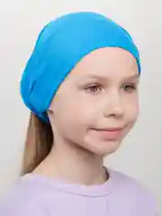 Голубой бандана на резинке косынка летняя