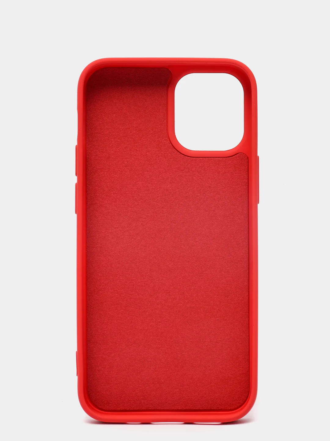 Коралловый чехол Apple iPhone 12 Mini, 12 Pro Max силиконовый с подкладом из микрофибры