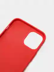 Коралловый чехол Apple iPhone 12 Mini, 12 Pro Max силиконовый с подкладом из микрофибры