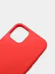 Коралловый чехол Apple iPhone 12 Mini, 12 Pro Max силиконовый с подкладом из микрофибры